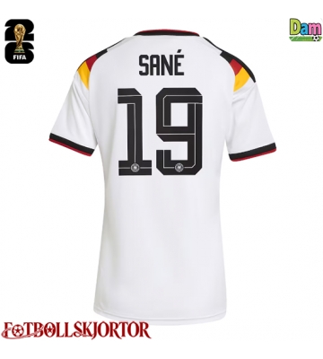 Tyskland Leroy Sane #19 Hemmatröja Dam VM 2026 Kortärmad